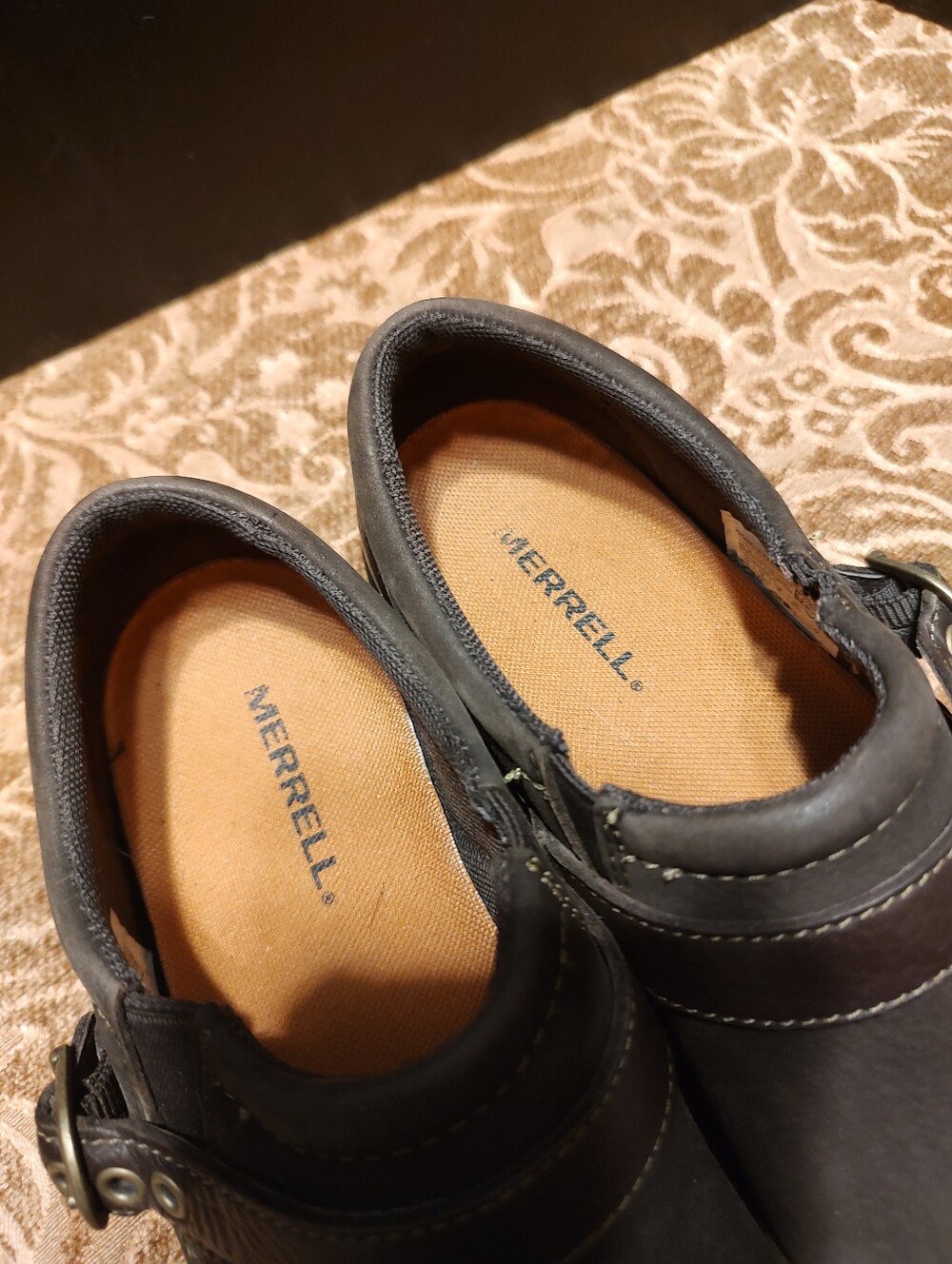 🍂🤎🍂 Fabulous Dassie Chocolate Brown Genuine Leather Buckle Loafers - 7.5M - Picture 12 of 15